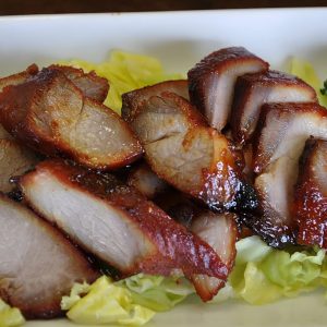 Roasted, sliced pork with house made BBQ sauce